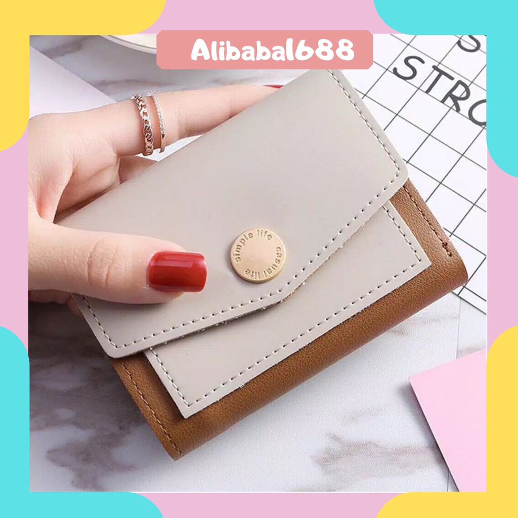 *ALIBABA* DOMPET WANITA 6031 AL DOVE KELLY BELLY MINI GRACE KOREAN FASHION TRENDY FASHION WALLET C2