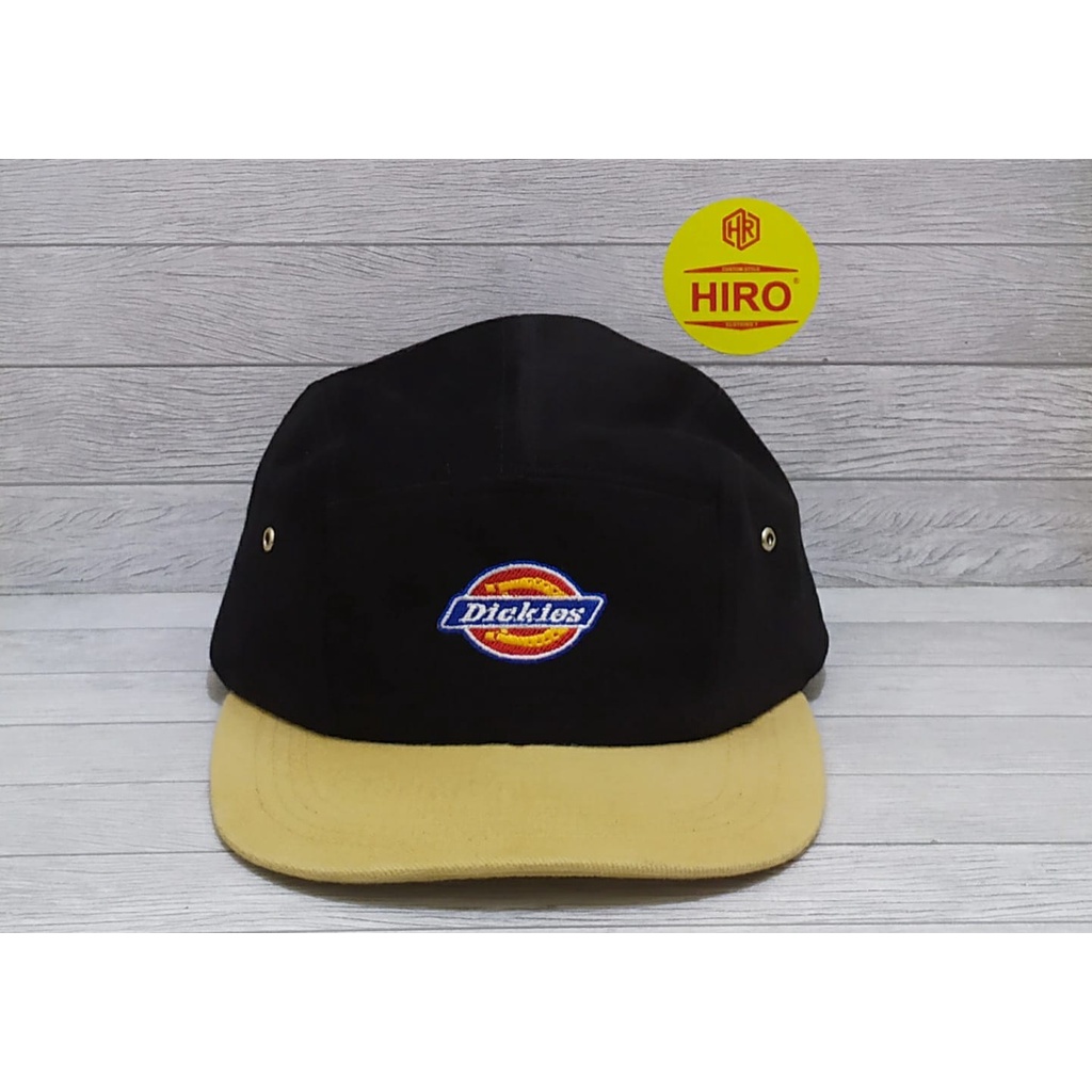 [COD]Topi Distro Pria/Topi Snapback Bordir DICKES Kombi. Lima Panel/Topi Distro keren
