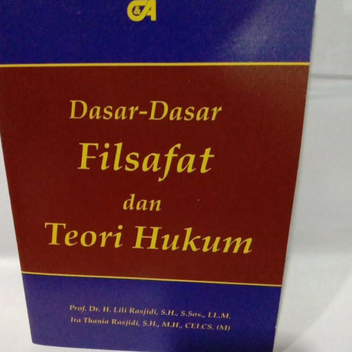 

Hemat Terkinidasar dasar filsafat da teori hukum By prof.Dr, lili rasjidi