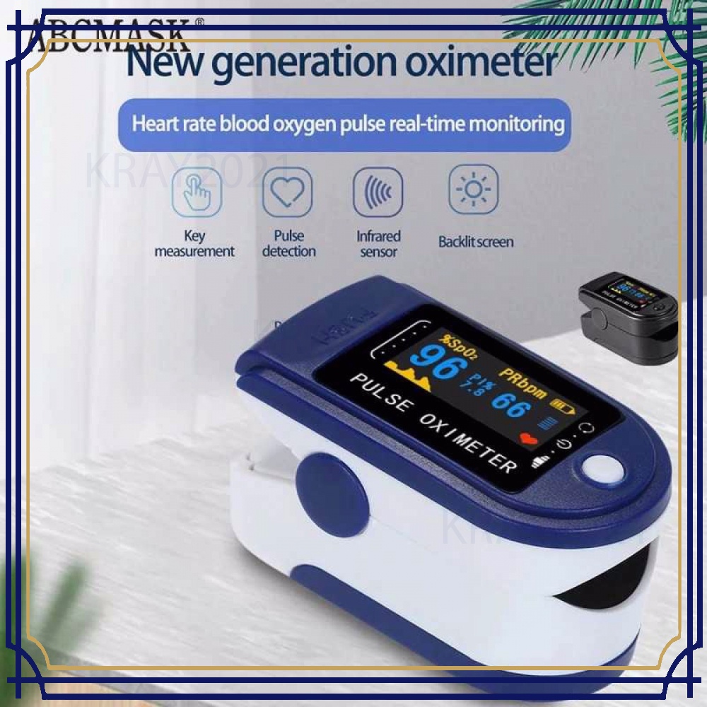 Alat Pengukur Detak Jantung Kadar Oksigen Oximeter - HL411