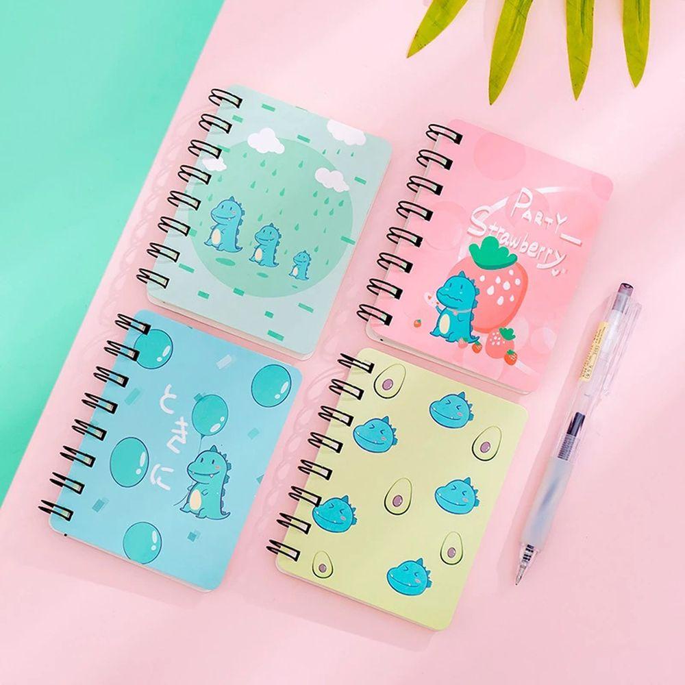 Lanfy Kartun Dinosaurus Notepad Kawaii Sobek Alat Tulis Sekolah Alat Kantor Siswa Buku Diary Tangan Akun