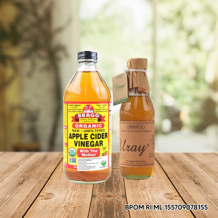 

Jual Apple Cider Vinegar 473 Ml + Madu Uray 330 Ml