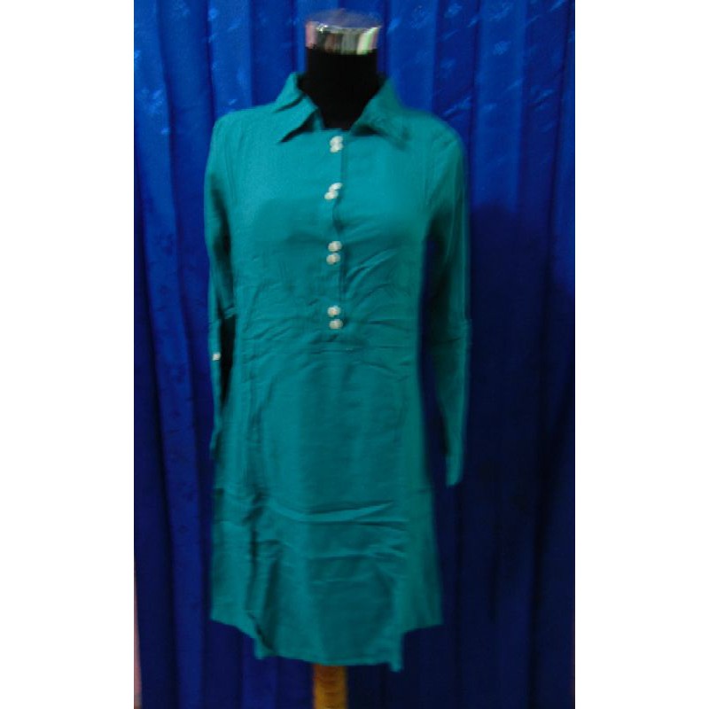 tunik hijau tosca