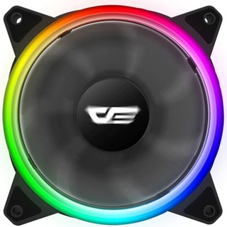 CUBE GAMING TRICOLOR STATIC RGB 12CM RING FAN | Shopee Indonesia