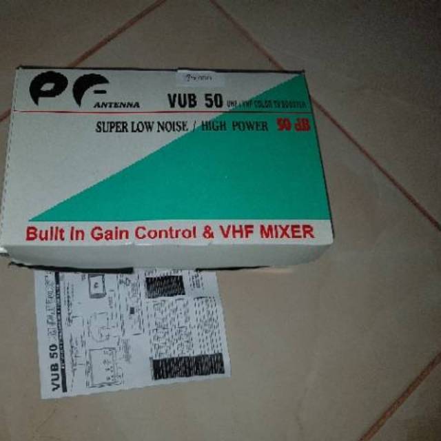boster antena UHF. PF ANTENA VUB 50