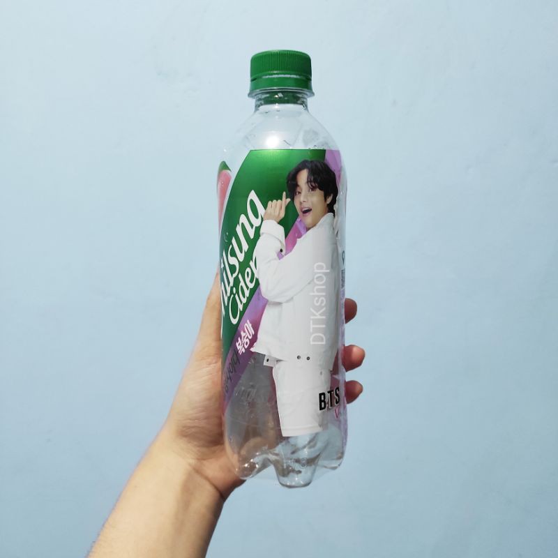 

[READY STOCK] CHILSUNG CIDER 500ML TAEHYUNG (BOTOL ONLY)
