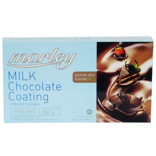 

Marley Milk Chocolate Coating 250 Gr