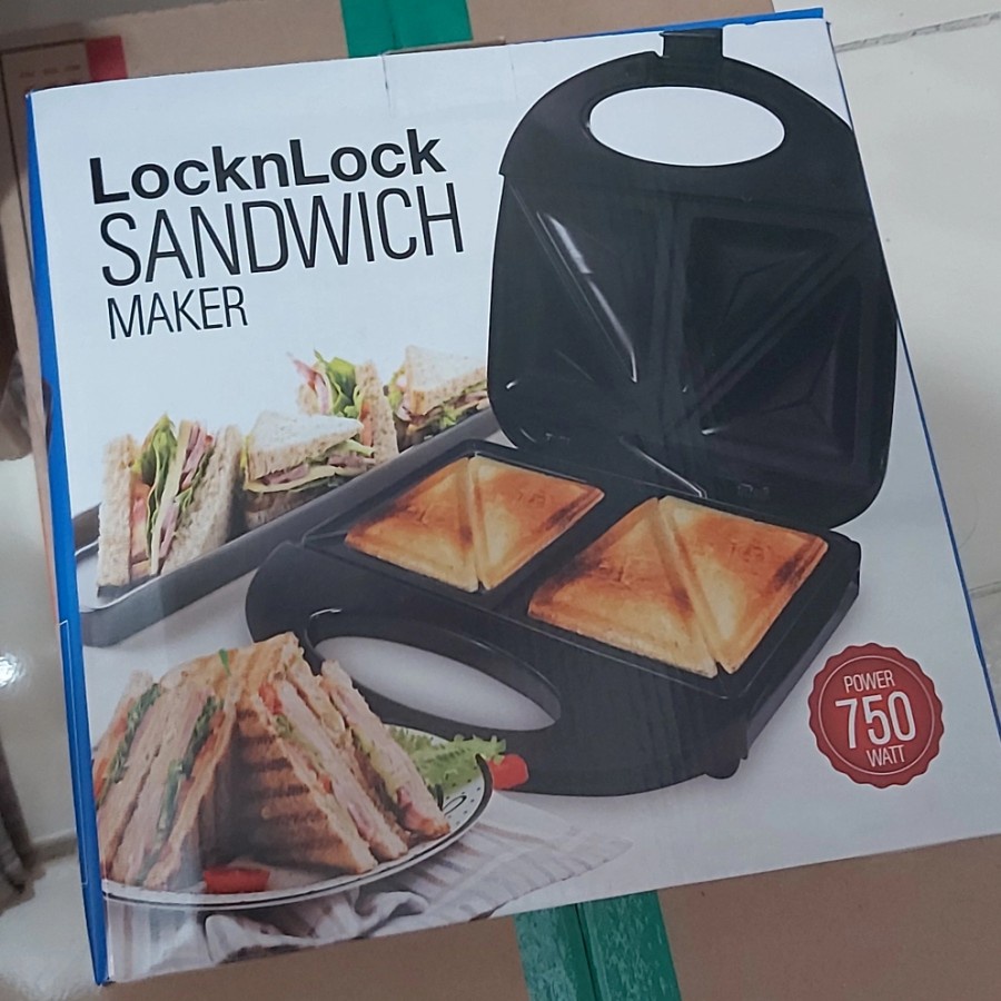 TOASTER LOCK N LOCK PEMANGGANG ROTI GARANSI RESMI