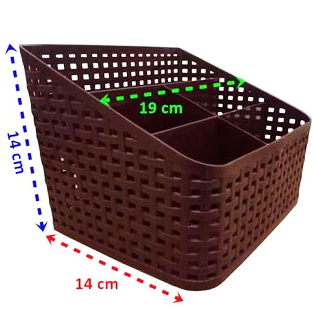 Rak Mini Beta Organizer 5 Sekat Warna