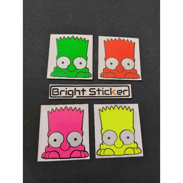 STICKER SIMPSONS CUTTING