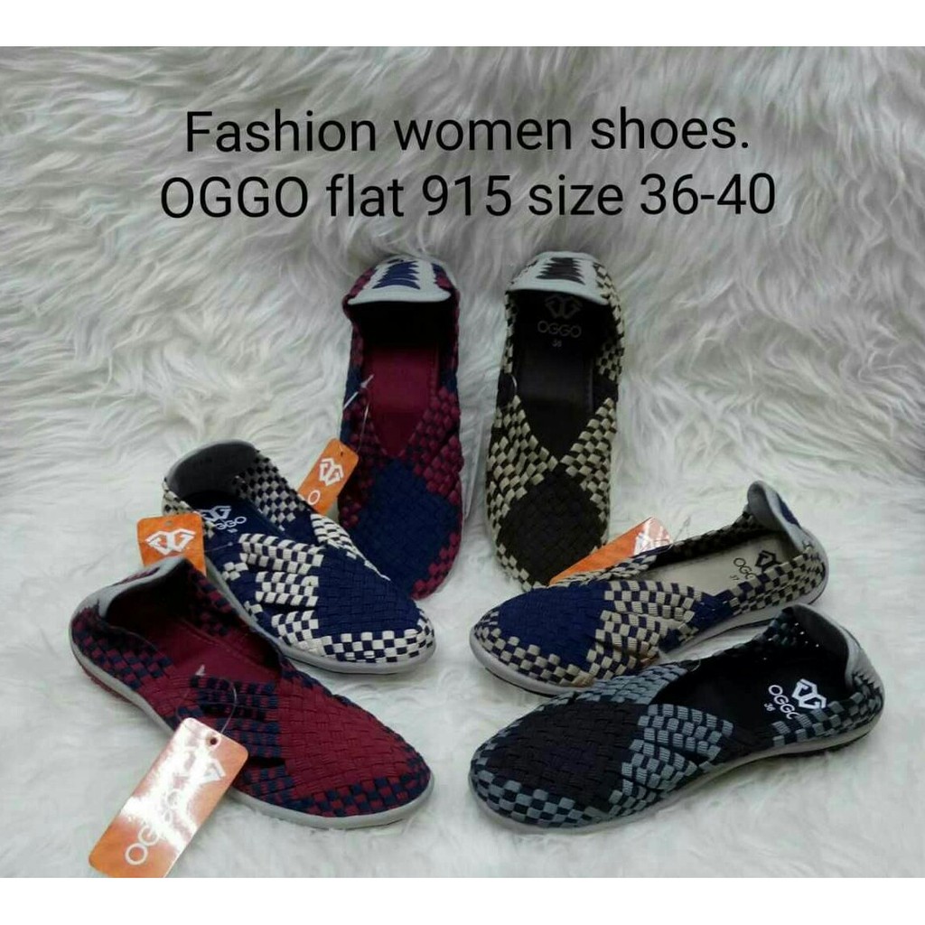 Sepatu Anyaman Oggo 915 flat