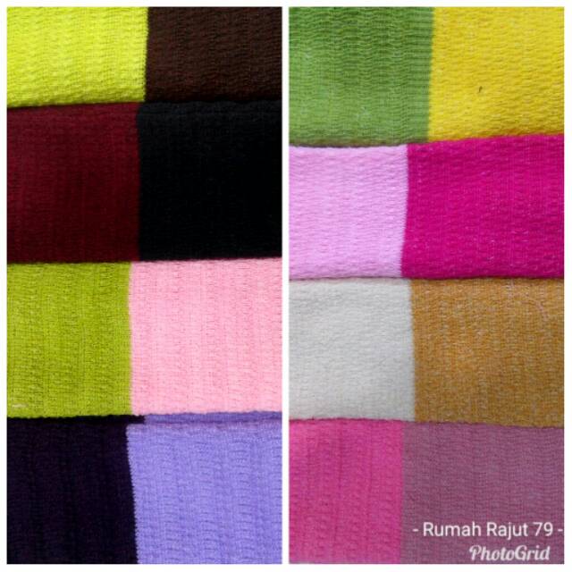 Ciput rajut bandana 2 warna murah ecer grosir