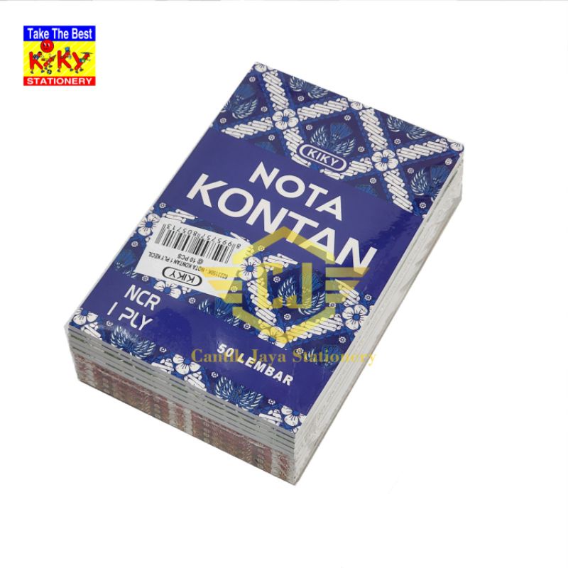 

1 PAK / 10 Buku Nota KIKY K1 1ply kecil