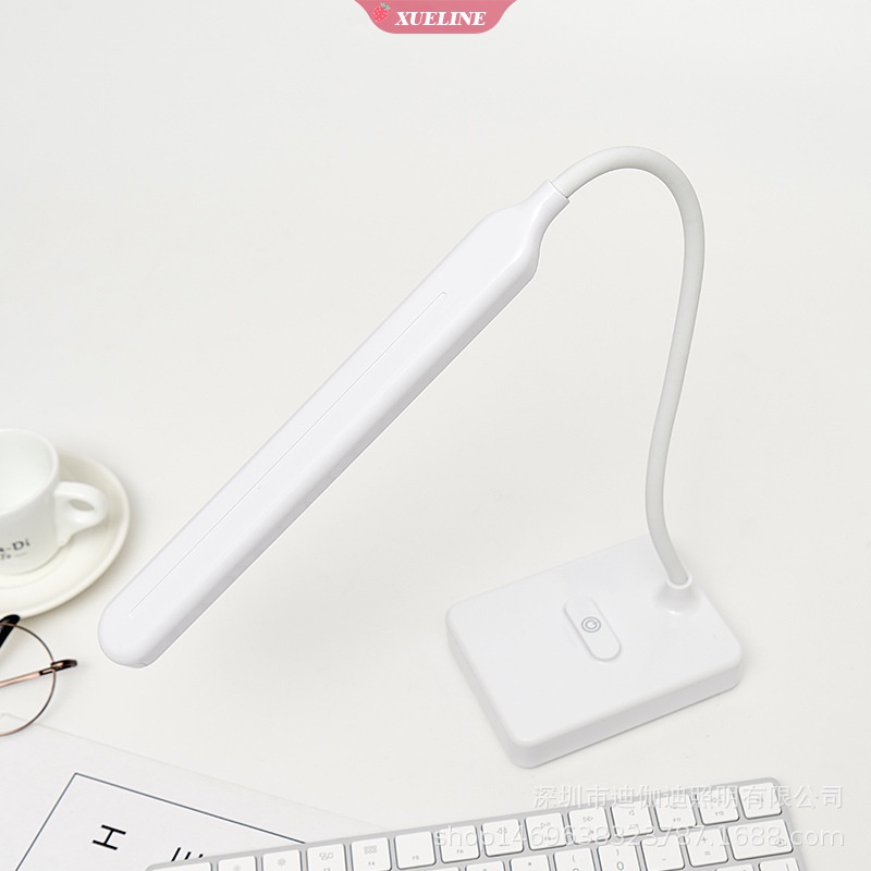 LED Eye Care Lamp Light USB Dimmable Bedside Desk Table Lamp Adjustable Study/Work/Reading Light Ready Stock