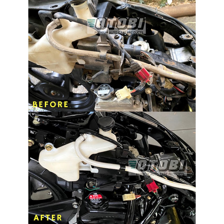 Paket Hemat Pembersih Pengkilap Mesin Mobil Engine Degreaser Dressing