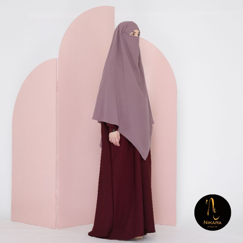 French Khimar Marzan Al Haura by Nikara