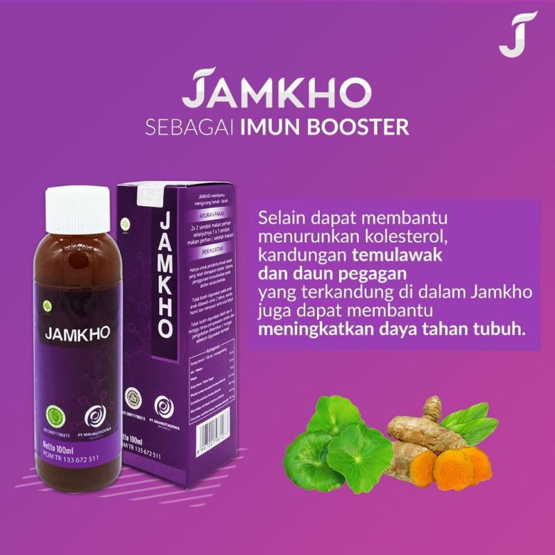 Jamu JAMKHO 100 ML Herbalife Kesehatan Obat Herbal Penurun Kolesterol Kolestrol Sehat-3