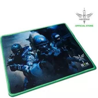 Trend-Mousepad Gaming NYK Bordir Standar Motif Tembak 24x20cm