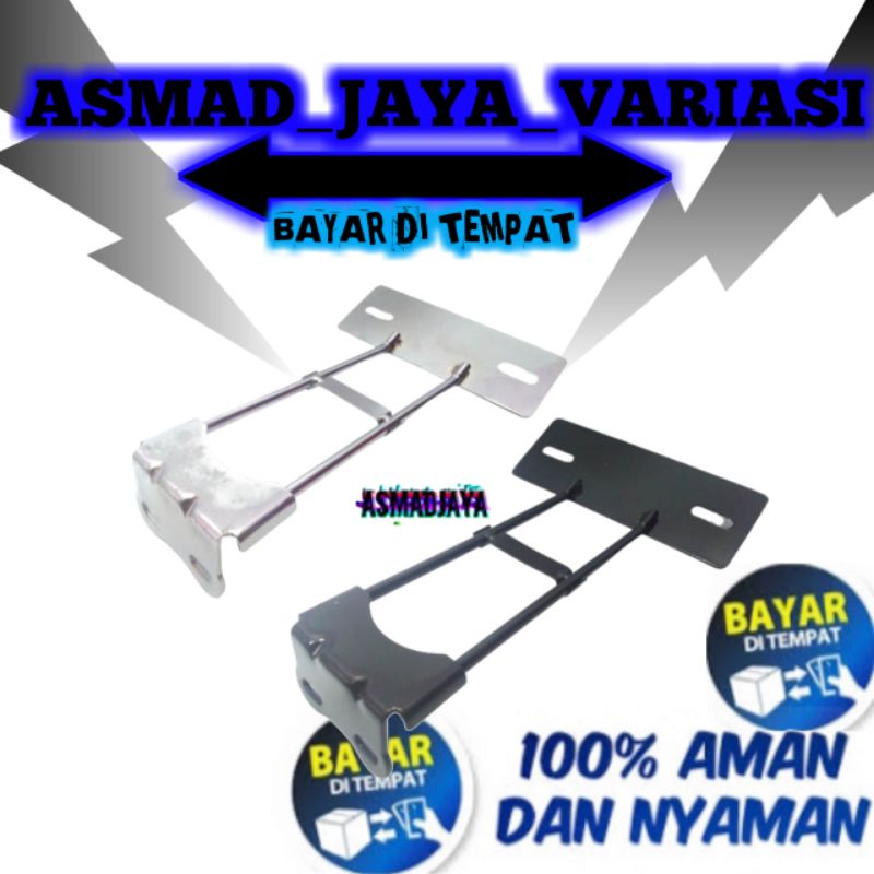 Dudukan Plat Nomor Vixion NVL NVA Bagian Depan Untuk Motor Yamaha Vixion New dan Satria FU