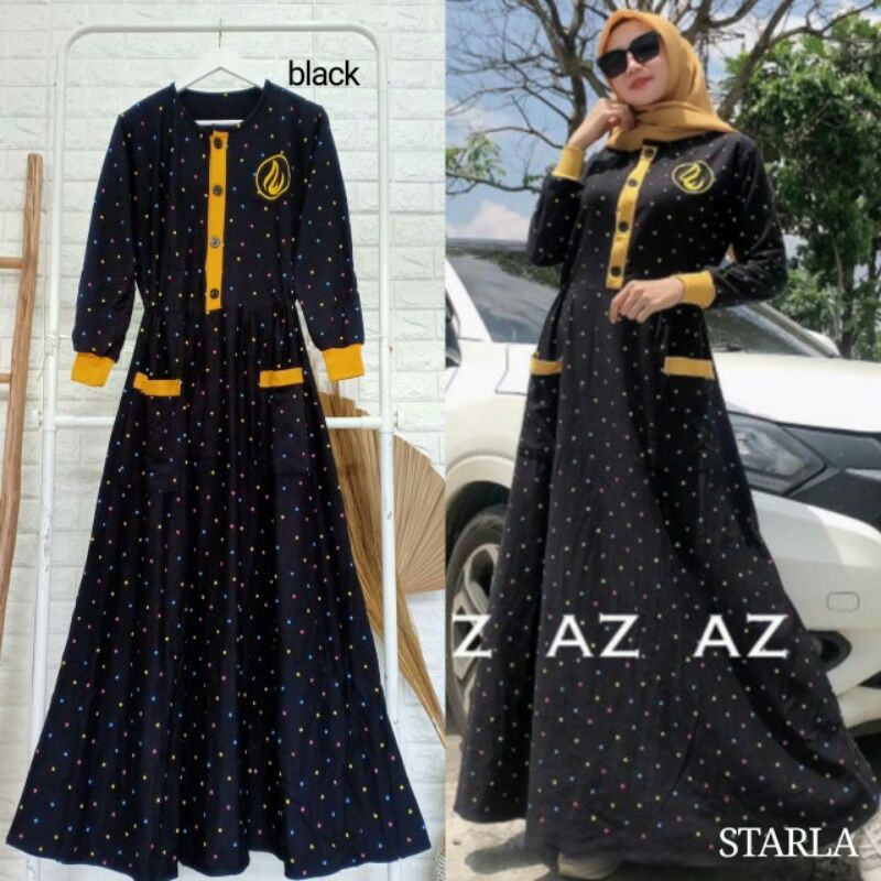 STARLA by AZ AZ / gamis santai / gamis kasual / dress kasual muslimah