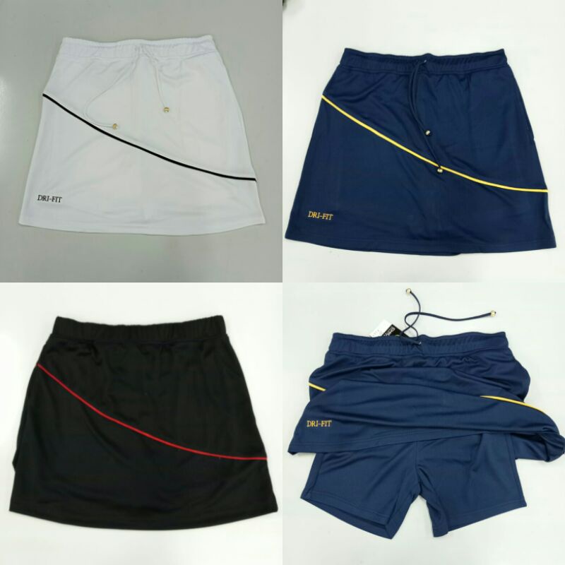 Rok celana tennis tenis olahraga sport wanita chioda 2361 drifit dryfit original