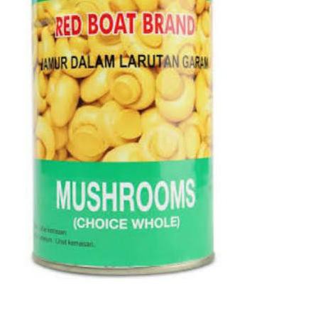 

♣ red boat brand r kancing kaleng / mushroom can cannned 425 gram ♂