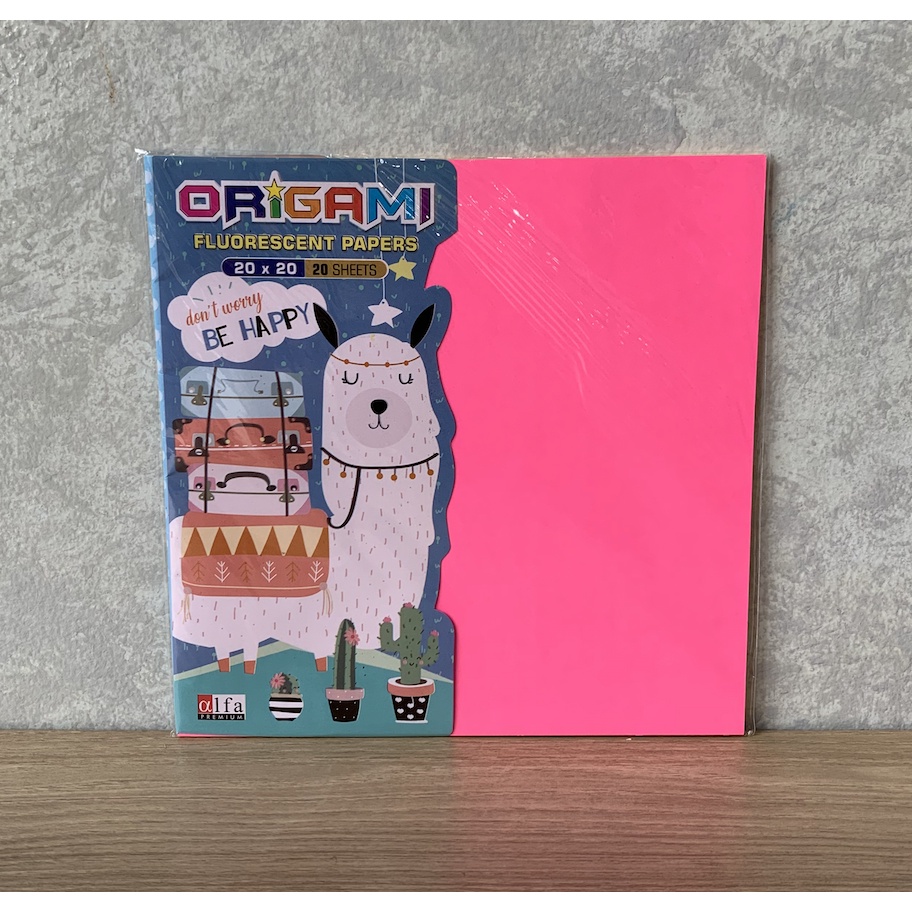 

Kertas Lipat Origami Alfa 20x20 cm