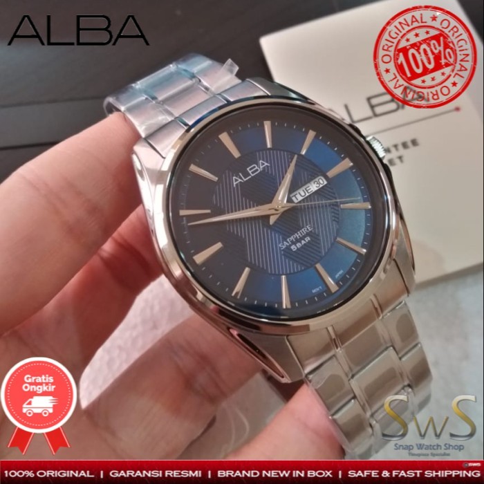 Alba Sapphire AJ6099 Jam Tangan Pria Original AJ6099X1
