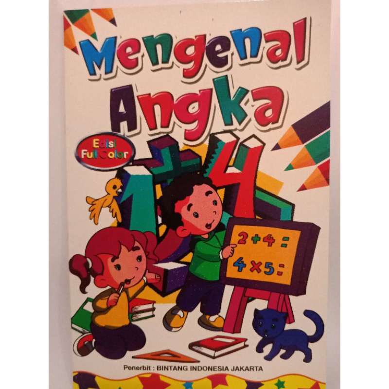 Jual Buku Mengenal Angka&Hitungan Sederhana Full Warna & Gambar