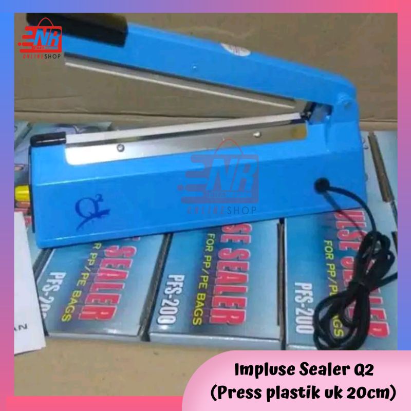 IMPULSE SEALER Q2 / ALAT PRESS PEREKAR PLASTIK Q2 /MESIN PRESS PLASTIK