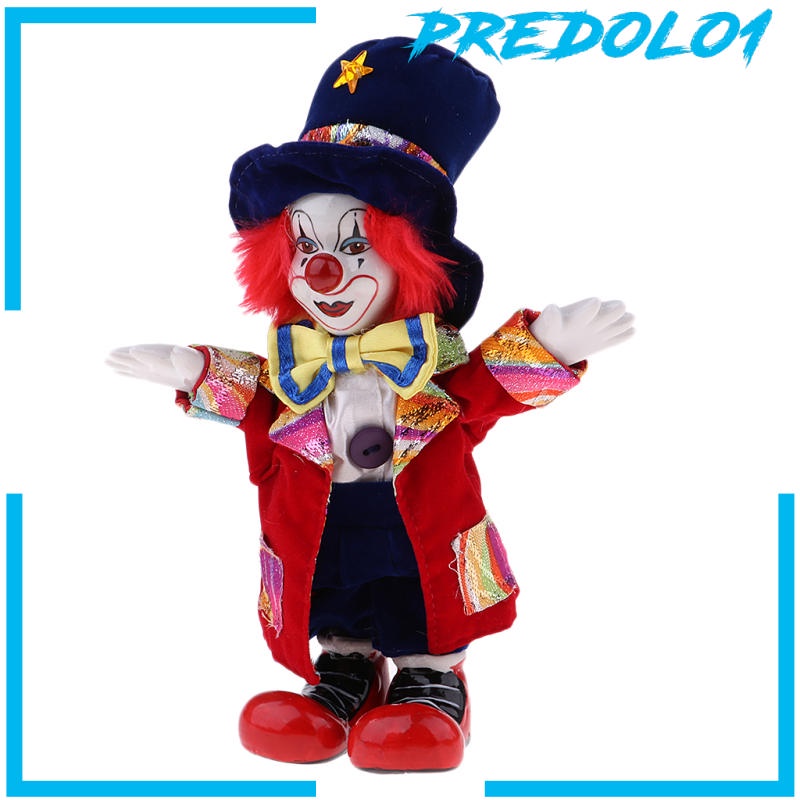 (Predolo1) Boneka Badut Bahan Porselen Untuk Hadiah Ulang Tahun