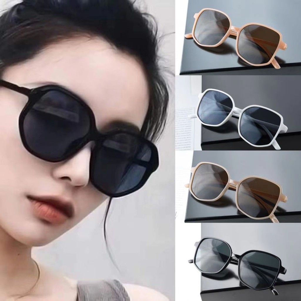 Kacamata Fashion Wanita Import Frame Dan Lensa Feminim Terbaru Gaya Korea Wanita kacamata hitam