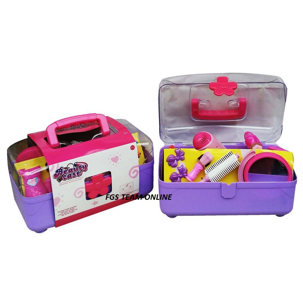 MAINAN ANAK BEAUTY MAKE UP CASE/BEAUTY CASE MAKE UP KIDS