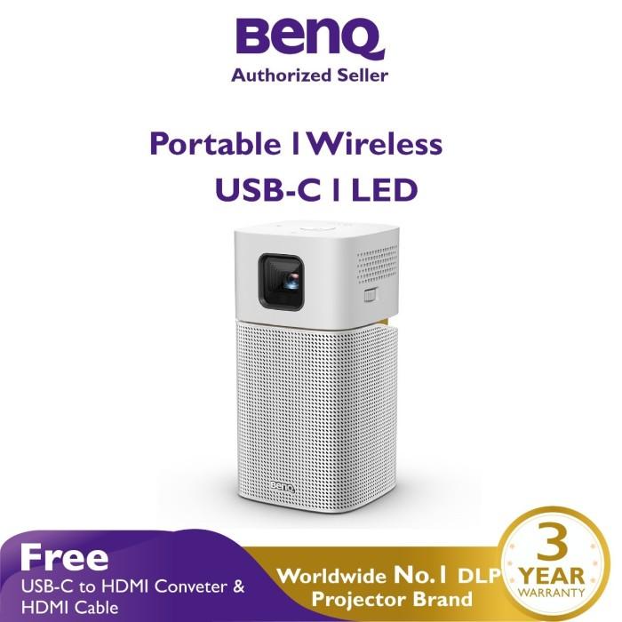 

Irled | Mini Wireless Projector Benq Gv1 Portable Bluetooth Speaker Usb-C Hdmi