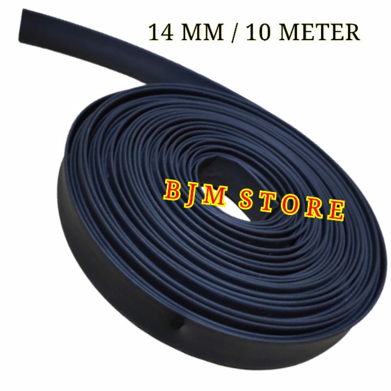 ISOLASI BAKAR / SELANG BAKAR 14MM-10METER / HEATSHRINK 14MM - 10M