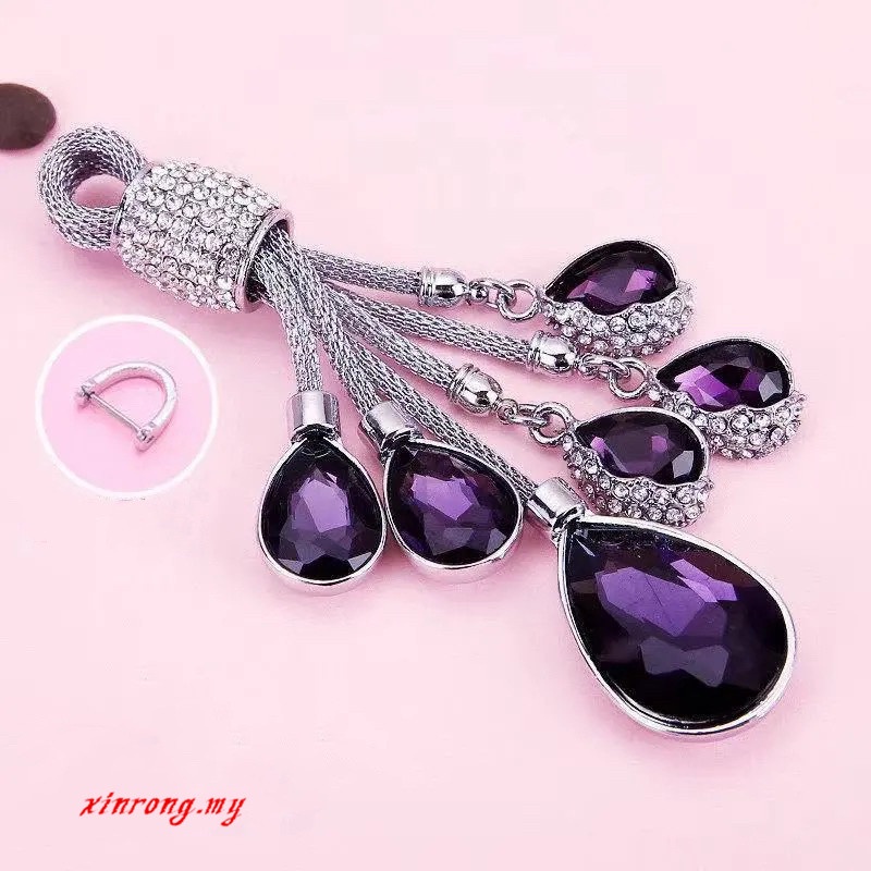 Gantungan Kunci Mobil Kualitas Tinggi Dengan Liontin Untuk Wanita