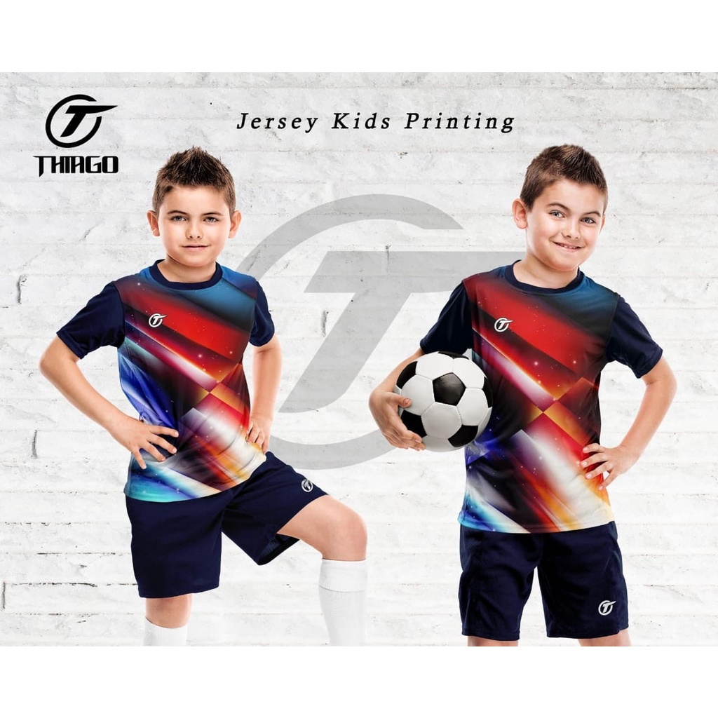 JERSEY FUTSAL ANAK PAKE NAMA DAN NOMOR/KAOS BOLA ANAK TANGGUNG PAKE NAMA/JERSEY BOLA ANAK UKURAN M L XL