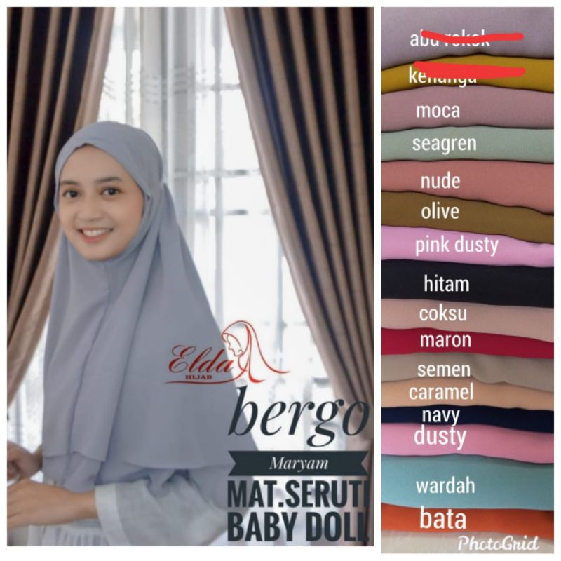 Bergo Maryam by Elda Hijab