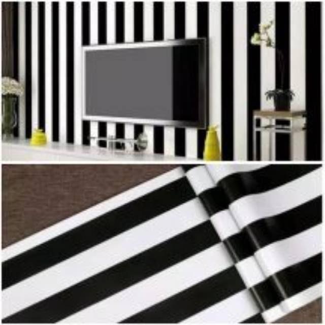 Menakjubkan 11 Wallpaper Dinding Warna Hitam Putih  Rona 