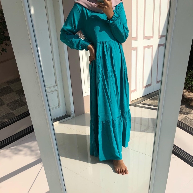 GAMIS RAYON SABRINA SUSUN 2(COD)GAMIS RAYON UNIQLO/DRESS TERBARU/DRESS KEKINIAN/DRESS VIRAL TIKTOK