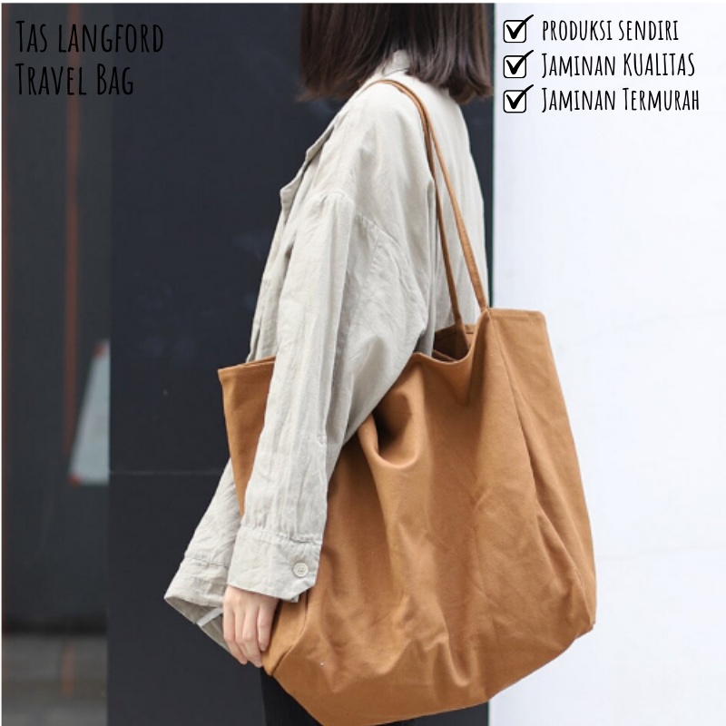 Tas Goodie Bag Sekolah Kuliah Kampus Remaja Model Korea Fashion Terbaru Termurah Kekinian Simple Outfit Elegan Premium Casual Import Lokal Original Bagus Kanvas Travel Perempuan Cewek Wanita