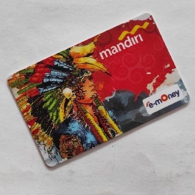 Mandiri eMoney APACHE - Indian ORI /Like eTOLL Tapcash Flazz or Brizzi