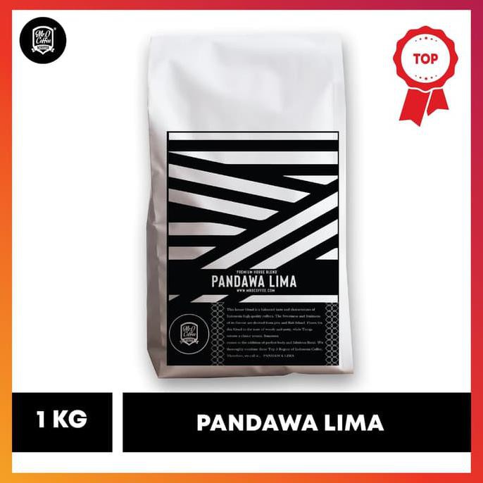 

PREMIUM Kopi House Blend PANDAWA5 1kg 100% Biji Kopi Arabika Specialty