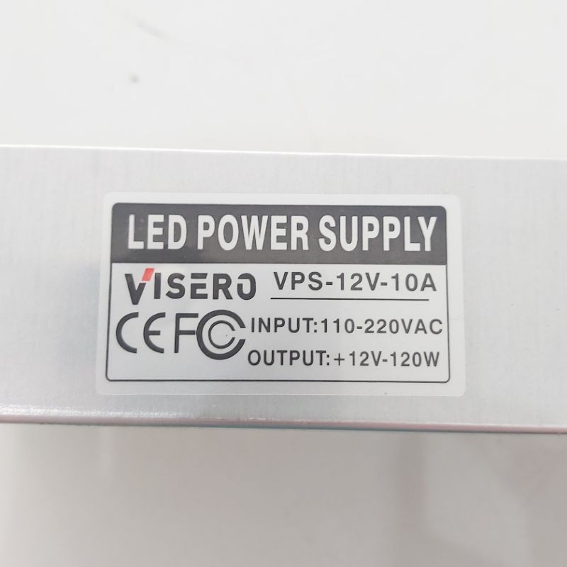 POWER SUPPLY SWITCHING 10 AMPERE 12 VOLT JARING PSU LED CCTV 10A 12V 120 WATT