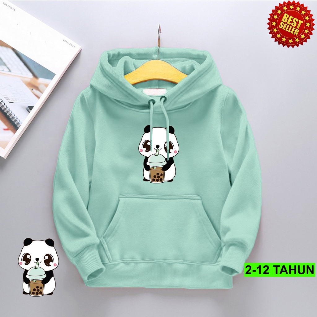 Hoodie Anak Laki Laki Perempuan / Hodie PANDA Anak Usia 2 3 4 5 6 7 8 9 10 11 12 Tahun / Jaket Panda boba Anak Cewek Cowok / Switer Distro Bisa Cod / Suiter Anak Terbaru / Sweeter Anak / Switer Anak