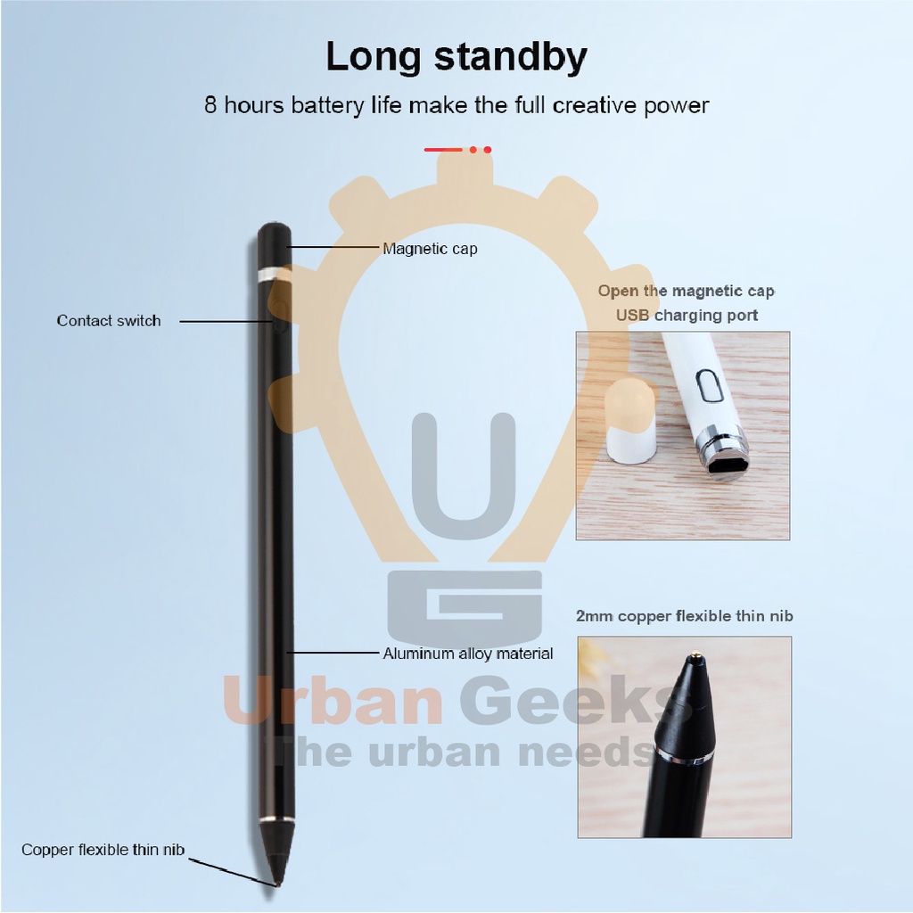 Stylus Pen Drawing URBN DSIGN T1 Universal Android Apple