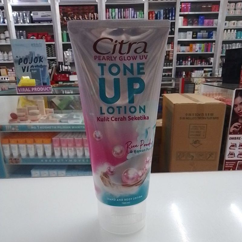 CITRA PEARLY GLOW UV TONE UP LOTION 180ML