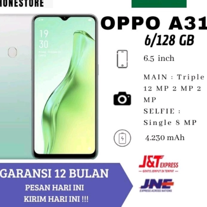 Hp Second OPPO A31 RAM 6/128