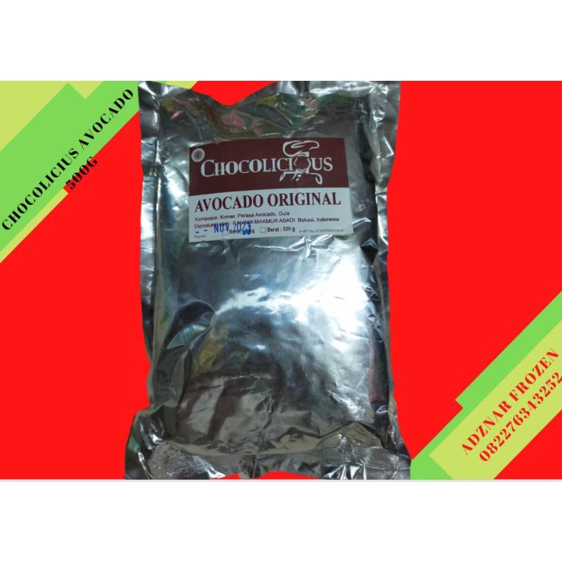 

bubuk chocolicius avocado 500gr