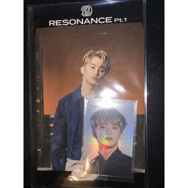 SET MARK HOLO RESONANCE PT.1 MARK HOLO NCT 127 (Resonance Pt.1) INCLUDE STANDEE